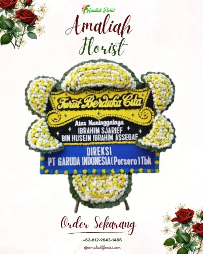 Papan Bunga Duka nembol